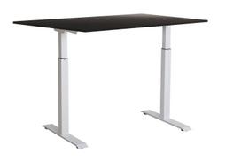 Kompiuterio stalas reguliuojamo aukščio Sun-Flex EasyDesk Adapt III, 140 cm x 80 cm, 70 - 120 cm, balta sp./juoda sp.