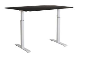 Kompiuterio stalas reguliuojamo aukščio Sun-Flex EasyDesk Adapt III, 120 cm x 80 cm, 70 - 120 cm, balta sp./juoda sp.