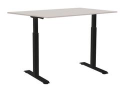 Kompiuterio stalas reguliuojamo aukščio Sun-Flex EasyDesk Adapt III, 160 cm x 80 cm, 70 - 120 cm, juoda sp./pilka sp.