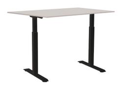 Kompiuterio stalas reguliuojamo aukščio Sun-Flex EasyDesk Adapt III, 140 cm x 80 cm, 70 - 120 cm, juoda sp./pilka sp.