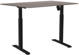 Kompiuterio stalas reguliuojamo aukščio Sun-Flex EasyDesk Adapt I, 120 cm x 80 cm, 70 - 118 cm, juoda sp./pilka sp.