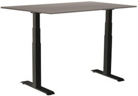 Kompiuterio stalas reguliuojamo aukščio Sun-Flex EasyDesk Adapt VI, 140 cm x 80 cm, 62 - 127 cm, juoda sp./pilka sp.