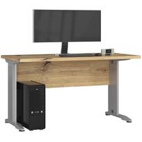 Kompiuterio stalas Akord BM-135, 135 cm x 60 cm, 76 cm, ąžuolo sp.