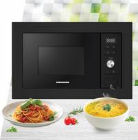 mikrobangu krosnele 900w - HEINNER HMW-MDBI28GDBK - 3 nuotrauka