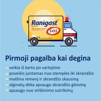 eurovaistine - Ranigast S-O-S kramtomosios tabletės, 24 vnt. - 4 nuotrauka