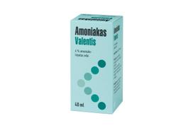 amoniakas - AMONIAKAS VALENTIS,  40 ml, odos tirpalas, N1 - 2 nuotrauka