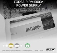 psu 80 plus gold - CORSAIR RMe Series RM1000e 1000W 80 PLUS Gold Baltas (White) - 5 nuotrauka