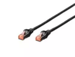 tinklo kabelis 2m - Tinklo kabelis Digitus DK-1644-020-BL-10, juoda, 2 m - 3 nuotrauka