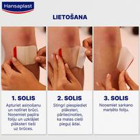 hidrokoloidiniai - HANSAPLAST hidrokoloidiniai pleistrai SECOND SKIN PROTECTION, 6 vnt. - 2 nuotrauka
