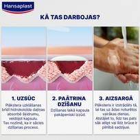 hidrokoloidiniai - HANSAPLAST hidrokoloidiniai pleistrai SECOND SKIN PROTECTION, 6 vnt. - 3 nuotrauka