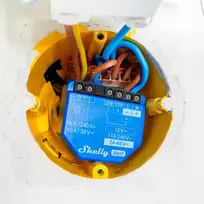 bluetooth controller - Shelly 1 Gen3 Išmanusis jungiklis 1P Mėlyna (Blue) - 3 nuotrauka