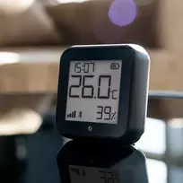 t 40 - Shelly H&T Gen3 WiFi temperatūros ir drėgmės jutiklis Juodas (Black) - 2 nuotrauka