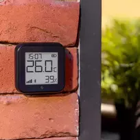 t 40 - Shelly H&T Gen3 WiFi temperatūros ir drėgmės jutiklis Juodas (Black) - 3 nuotrauka