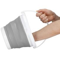 indauja -  Springos HA5096, 10 l, balta/pilka - 2 nuotrauka