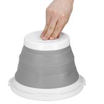 indauja -  Springos HA5096, 10 l, balta/pilka - 7 nuotrauka