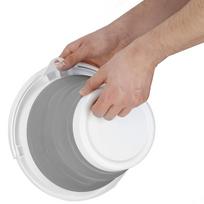 indauja -  Springos HA5096, 10 l, balta/pilka - 9 nuotrauka