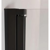 ermitazas duso kabinos - Dušo kabina MESINA, 80x90 cm, Juodas (Black) - 7 nuotrauka