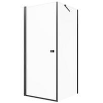ermitazas duso kabinos - Dušo kabina MESINA, 80x90 cm, Juodas (Black) - 8 nuotrauka