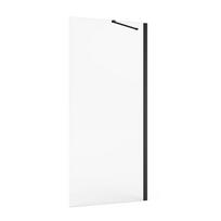 ermitazas duso kabinos - Dušo sienelė Mesina Black W-120 - 4 nuotrauka