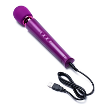 vibracinis masazuoklis - Le Wand Petite įkraunamas vibruojantis masažuoklis - violetinis (Purple) - 2 nuotrauka