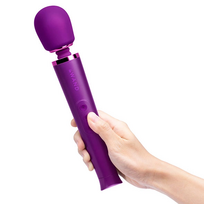 vibracinis masazuoklis - Le Wand Petite įkraunamas vibruojantis masažuoklis - violetinis (Purple) - 4 nuotrauka