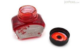pelikan 4001 - Rašalas Pelikan 4001, 30 ml, Raudonas (Red) - 2 nuotrauka