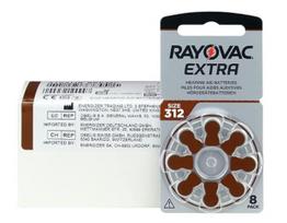 elementai klausos aparatams rayovac extra 312 pr4 - Elementai klausos aparatams Rayovac Extra PR41 312, 8 vnt. - 3 nuotrauka