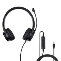 usb c ausines - HEADSET USB-C OFFICE/20439 LINDY - 2 nuotrauka