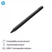 piestukas ekranui - HP 700 Įkraunamas Multi Pen Juodas (Black) - 6 nuotrauka