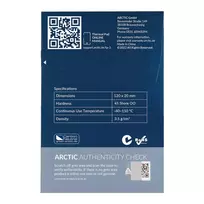 termo pasta - Terminis padas Arctic Thermal Pad 120x20x1.0mm, 4 vnt. - 7 nuotrauka