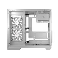 baltas korpusas - Modecom Volcano Panorama Apex ARGB 5F Baltas (White) - 2 nuotrauka