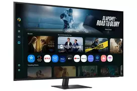 uhd 4k monitorius - Samsung Smart AI Monitor S43FM700UU LS43FM700UUXEN 43", VA, 4K Ultra HD, 60Hz, juodas (black) - 2 nuotrauka