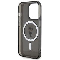 telefono deklas karl lagerfeld - Karl Lagerfeld "KLHMP15XHFCKNOK Hardcase IML Ikonik MagSafe iPhone 15 Pro Max" Black - 3 nuotrauka