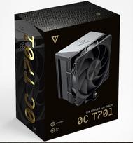 processoriu ausintuvas - MODECOM Volcano 0C T701 Processor Air cooler 12 cm Black - 3 nuotrauka