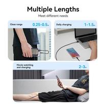 usb type c laidas - CABLE USB-C TO USB2.0/0.25M BLACK CTHBC VENTION - 4 nuotrauka
