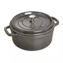 puodas staub - Staub 40509-312-0 Puodas su dangčiu, 5,2 l, grafito pilkas (Graphite Grey) - 2 nuotrauka