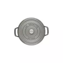 puodas staub - Staub 40509-312-0 Puodas su dangčiu, 5,2 l, grafito pilkas (Graphite Grey) - 4 nuotrauka
