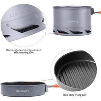 turistine virtuve - Fire-Maple Feast Heat Exchanger virtuvės indų rinkinys - 3 nuotrauka