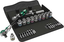 wera zyklop 8100 - Įrankių komplektas Wera Zyklop Speed 8100 SC; 1/2''; 28 vnt. - 2 nuotrauka