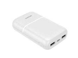 power bank 10000 mah - Deltaco PB-C1005, 10000mAh, balta - 7 nuotrauka