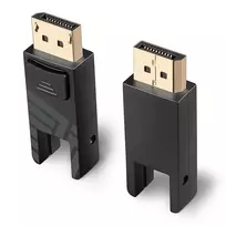 mini displayport 1.4 kabelis - Lindy 38485 DisplayPort šviesolaidinis hibridinis kabelis 70m Juodas (Black) - 2 nuotrauka