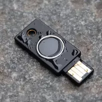 yubico - Yubico YubiKey Bio FIDO Edition Juodas (Black) - 4 nuotrauka