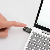 yubico - Yubico YubiKey Bio FIDO Edition Juodas (Black) - 6 nuotrauka