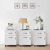 spintos spinteles baltos - Vasagle Rakinama spintelė LCD22WV1, balta (White) - 2 nuotrauka