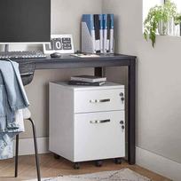 spintos spinteles baltos - Vasagle Rakinama spintelė LCD22WV1, balta (White) - 8 nuotrauka