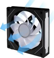 120mm fan - Lian Li G99.12RSLIN1W1B.00 120 mm Juodas (Black) - 3 nuotrauka
