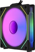 120mm fan - Lian Li G99.12RSLIN1W1B.00 120 mm Juodas (Black) - 5 nuotrauka