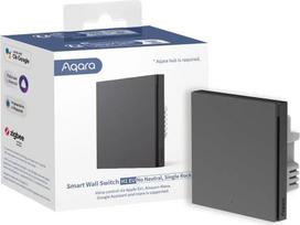 aqara - Aqara Smart Wall Switch H1 (no neutral), grey | WS-EUK01-G - 2 nuotrauka