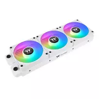 120mm fan - Thermaltake CT120 EX ARGB Sync 3 Ventiliatorių Pakuotė Balta (White) - 4 nuotrauka