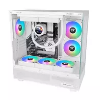 120mm fan - Thermaltake CT120 EX ARGB Sync 3 Ventiliatorių Pakuotė Balta (White) - 6 nuotrauka